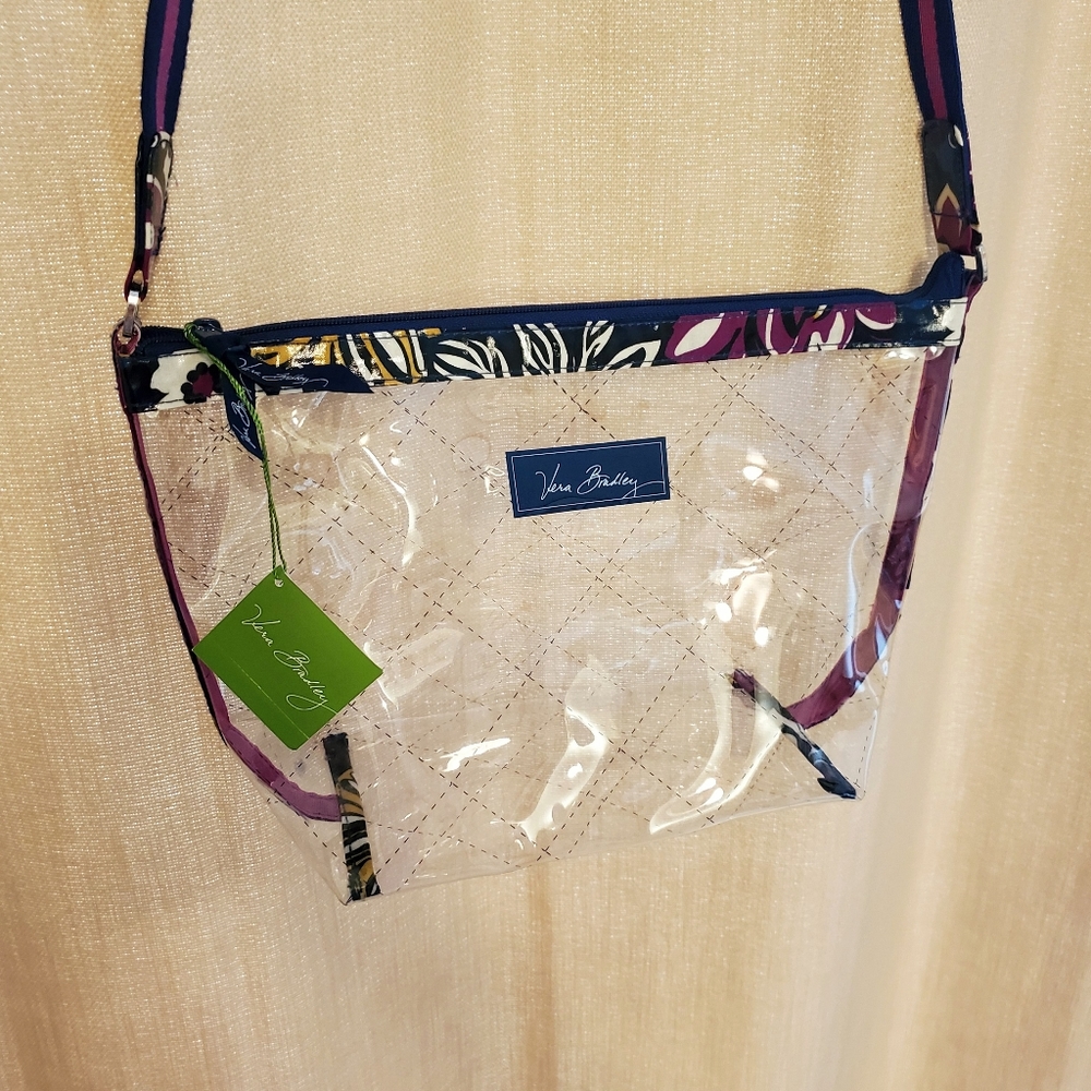 Vera Bradley Stadium Clear Crossbody